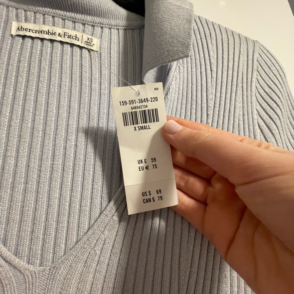 New w/ tags Abercrombie xs knit dress